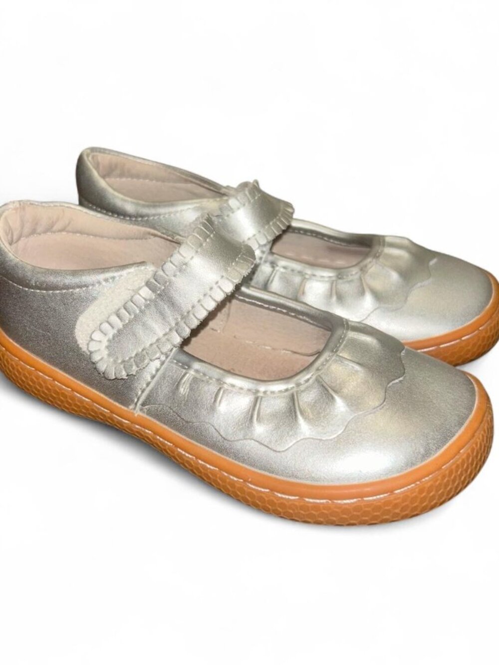 Livie & Luca Silver Flats Girls Size 11